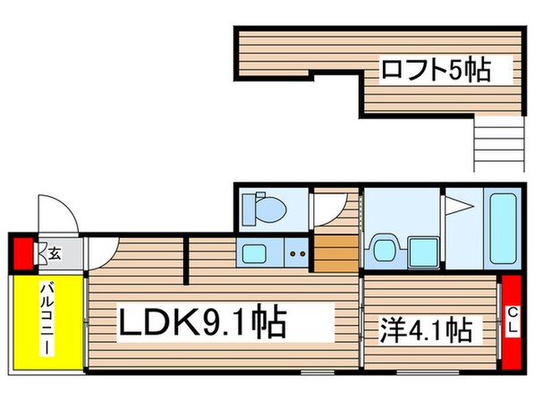 ルナソルの物件間取画像